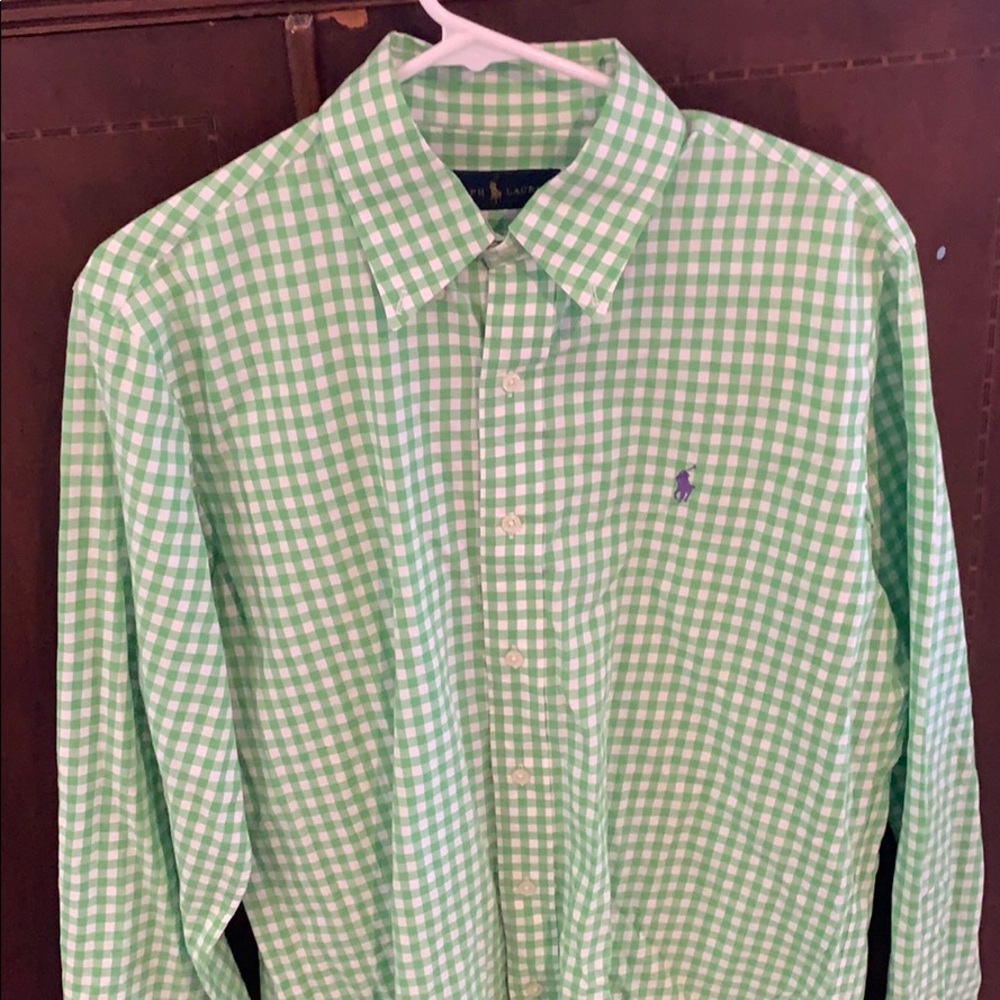 Men’s Checkered Dress Shirt